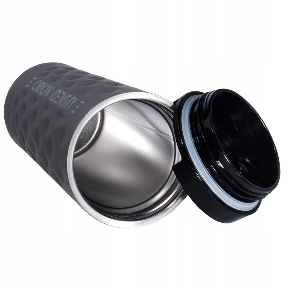Bez Marki Termo puodelis juodas plienas Orion 500 ml