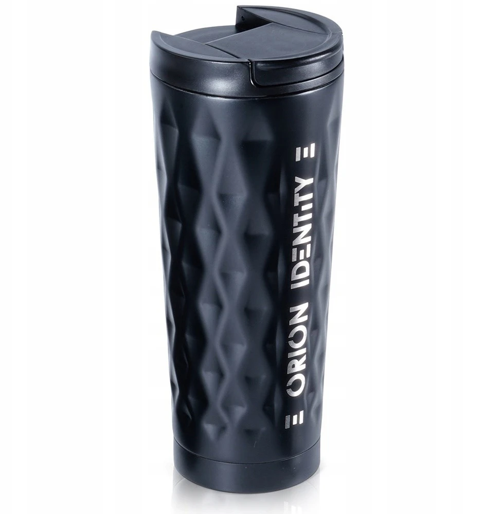 Bez Marki Termo puodelis juodas plienas Orion 500 ml