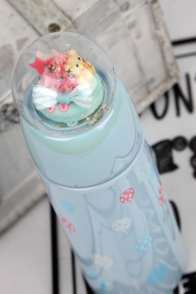 Bez Marki Termo puodelis "muffinka" persikų spalvos, 360ml