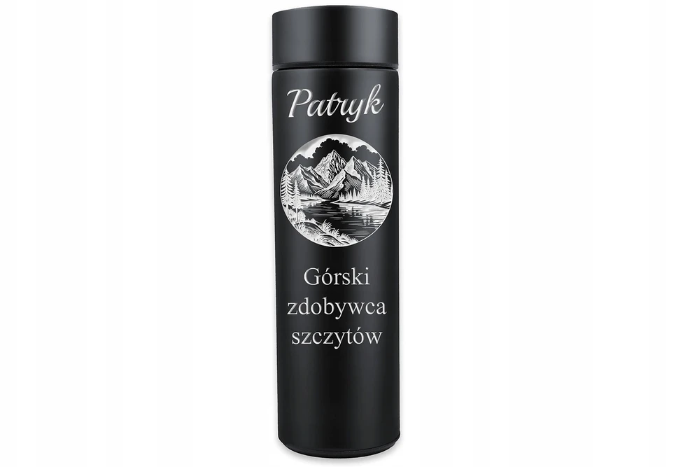 Bez Marki Termo puodelis su Led ekranėliu ir graviravimu, 500 ml