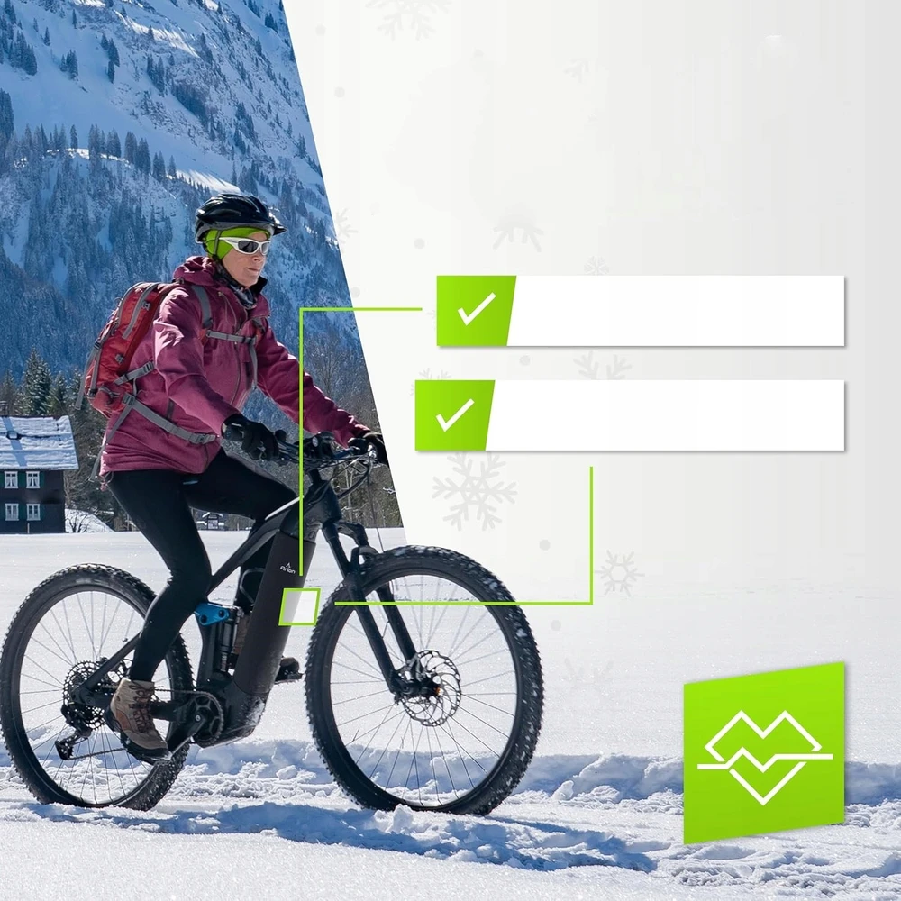 Bez Marki Termoizoliacinis Ebike Akumuliatoriaus Dangtelis Dviračiui