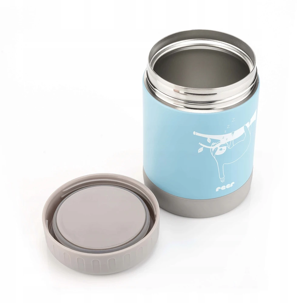 Bez Marki Termosas maistui Reer Colourdesign 350ml, plieno, mėlynas