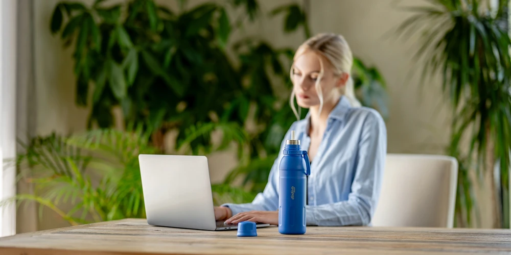 Bez Marki Termosinis gertuvė Gopop Jump 700 ml, mėlyna