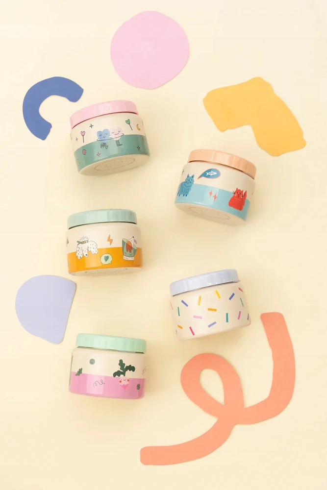 Bez Marki The Cotton Cloud - Maisto termosas - Confetti, 350ml