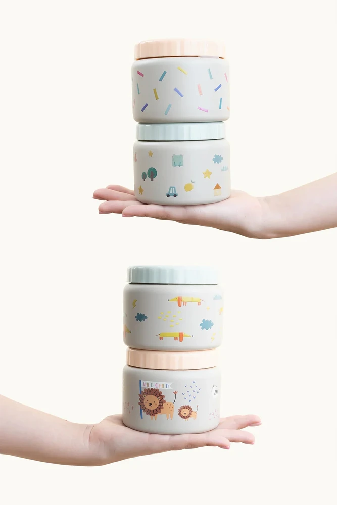 Bez Marki The Cotton Cloud - Maisto termosas - Confetti, 350ml