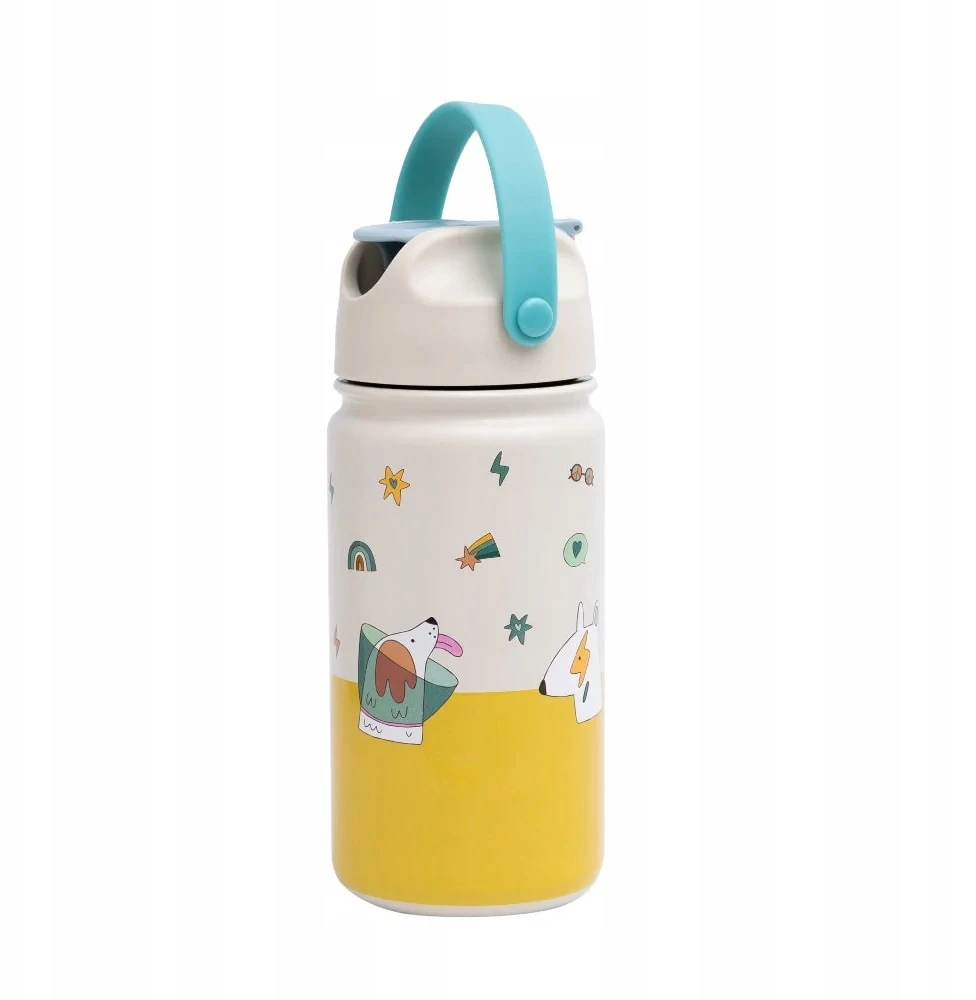 Bez Marki The Cotton Cloud - nerūdijančio plieno gertuvė - Funky Dogs, 420ml