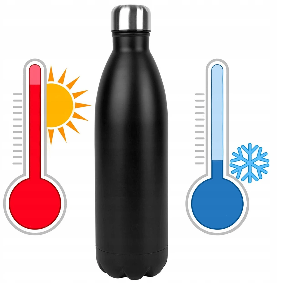 Bez Marki THERMAL TOURIST PLIENINIS BUTELIS TERMINIS TERMO PUODLAS VANDENIUI KAVAI 500ml
