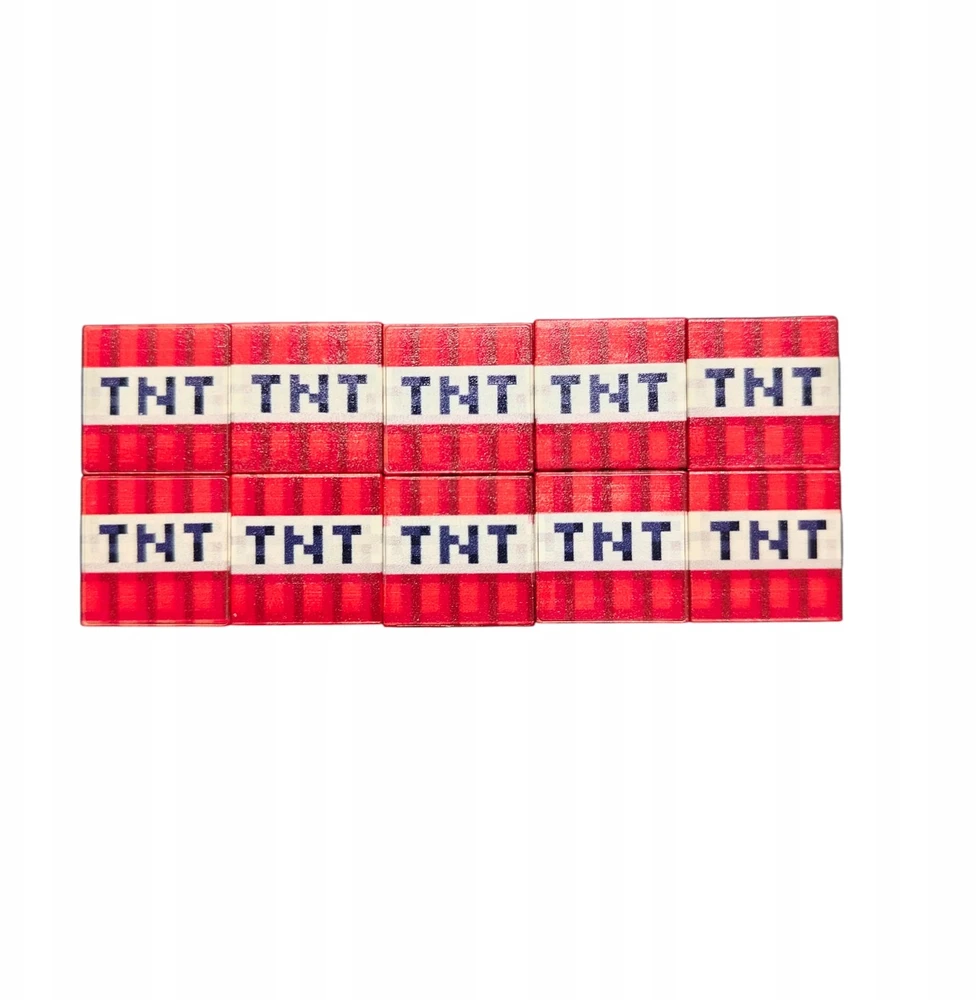 Bez Marki TNT magnetinių Montessori blokų rinkinys iš 10 dinamitų
