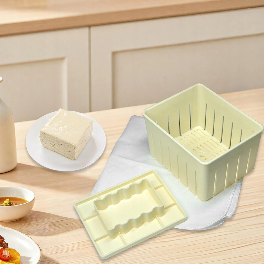 Bez Marki Tofu Press Mold Box rankinis daugiafunkcis virtuvės įrankis Lengvas