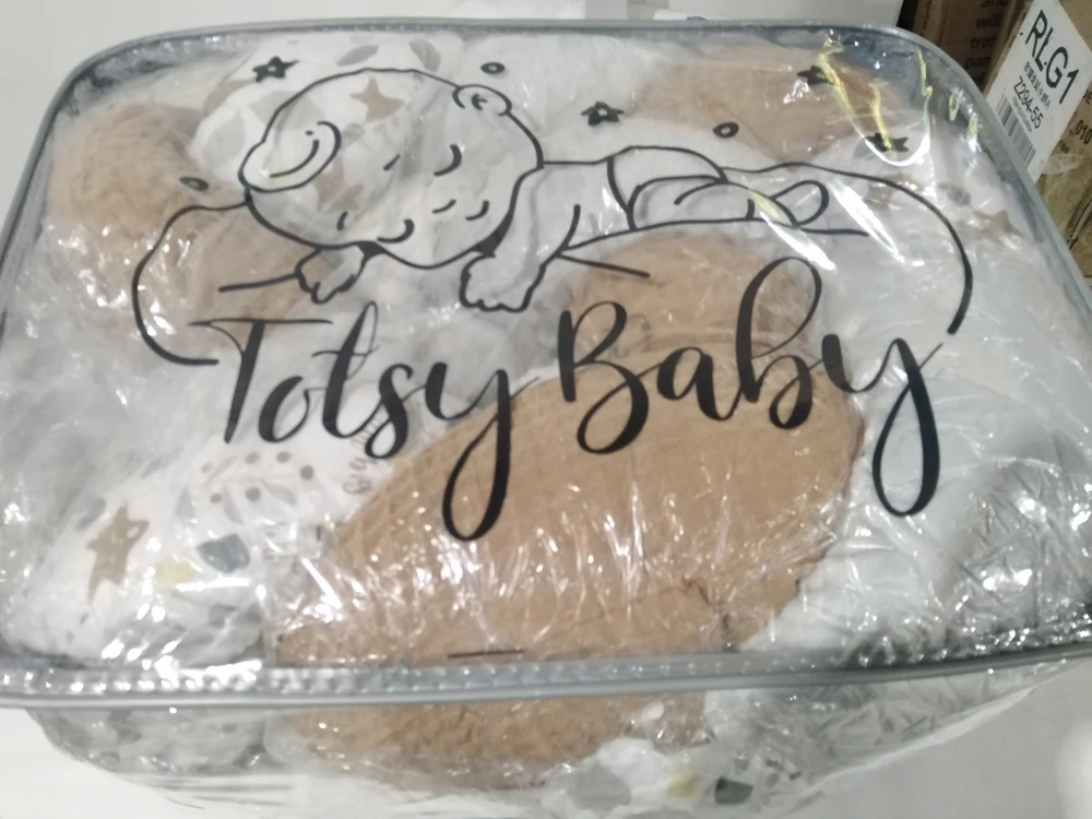 Bez Marki Totsy Baby Ochraniacz do łóżeczka warkocz 200cm 3-rzy struktury materiału