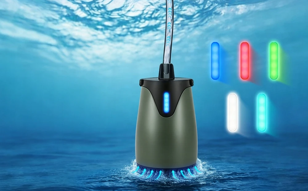 Bez Marki TOURIST CAMPING SHOWER 8000MAH IPX7 su LED ekranu