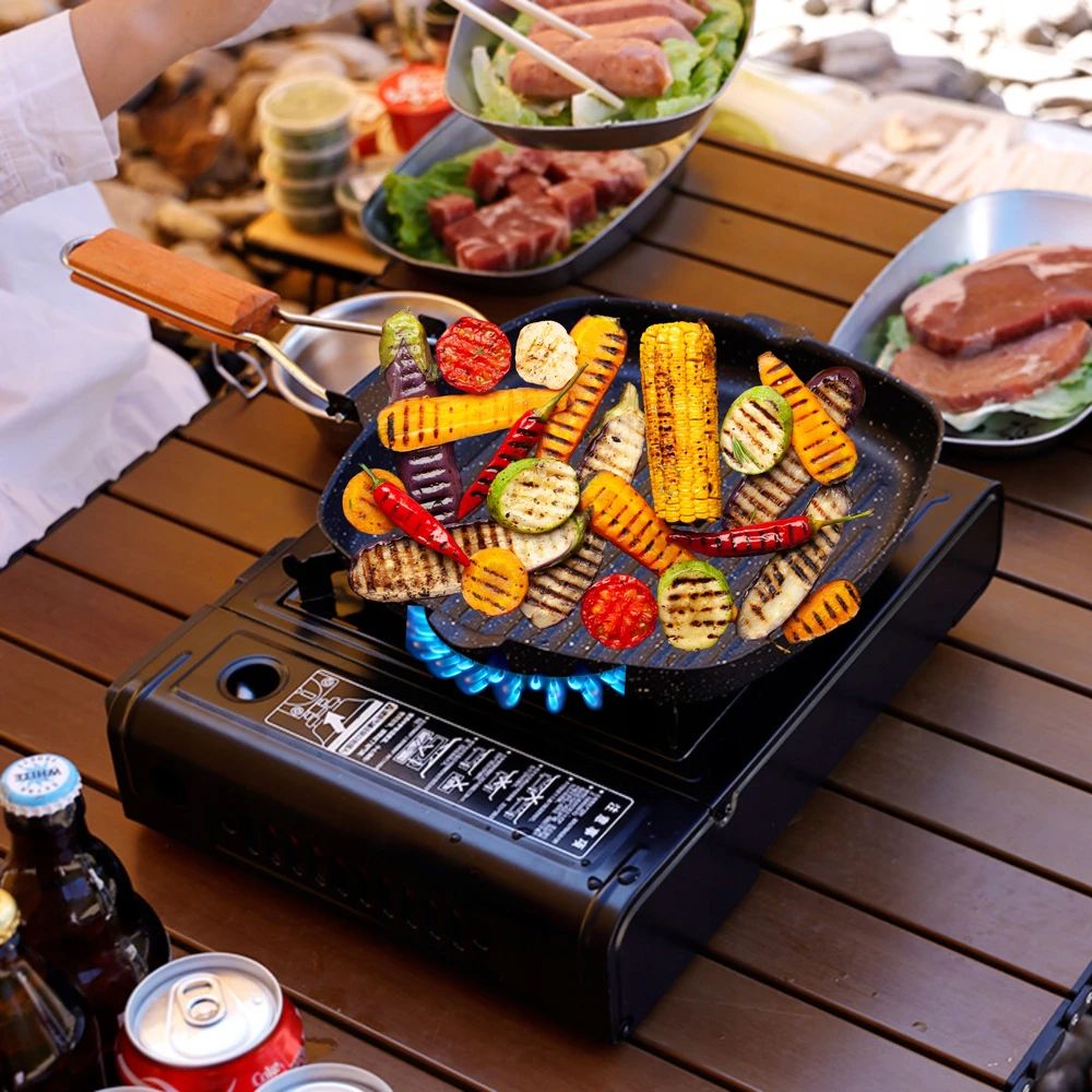 Bez Marki TOURIST GAS COOKER FOR CARTRIDGES 34 X 26 X 9 CM
