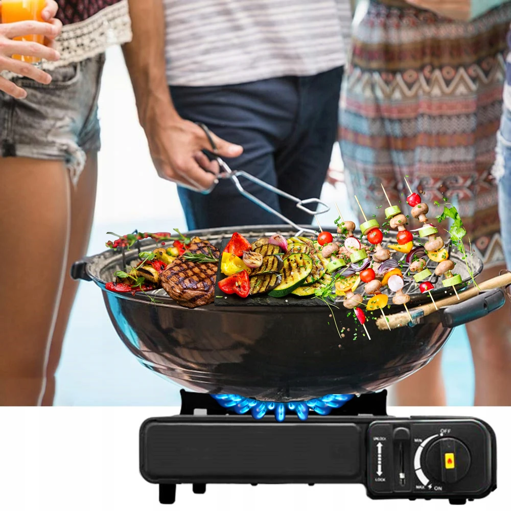 Bez Marki TOURIST GAS COOKER FOR CARTRIDGES 34 X 26 X 9 CM