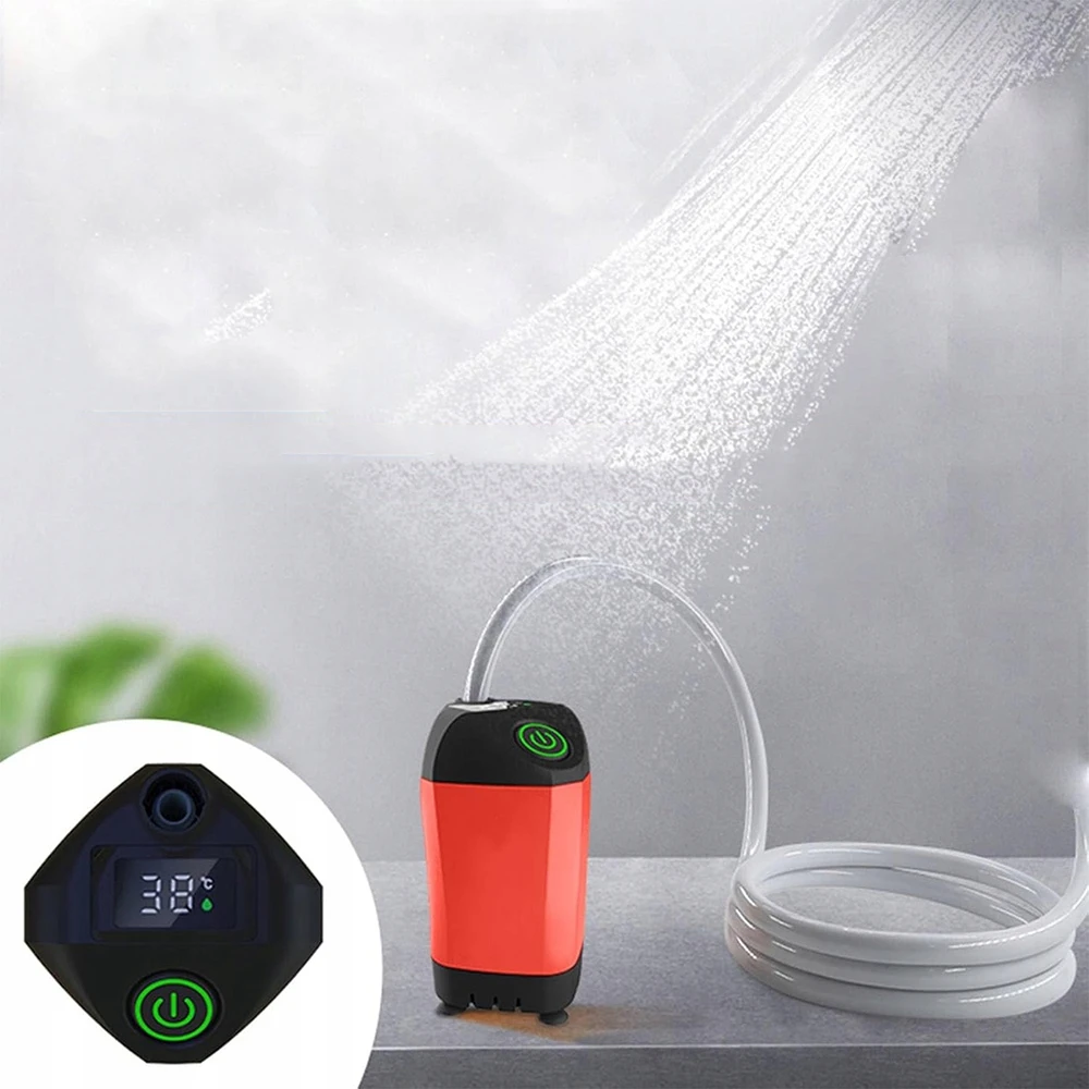 Bez Marki TOURIST SHOWER bevielis su BATTERY CAMPING lauko PUMP