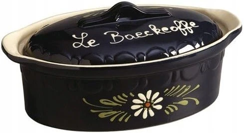 Bez Marki TRADICINĖ STONEWARE BAECOKEOFFE SIEGFRIED KEPĖJIMO KEPE – 42 CM