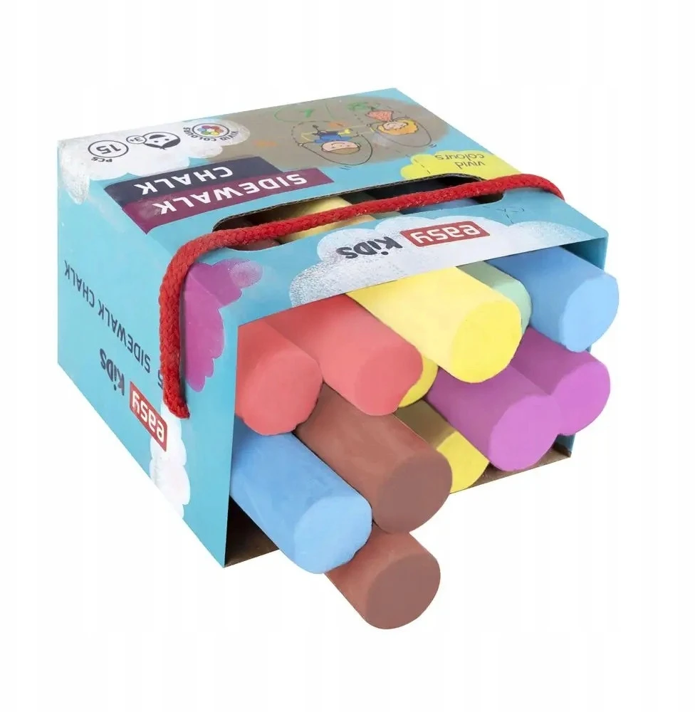 Bez Marki Tradicinė TAPYMO KREIDA VAIKAMS Rinkinys iš 15 Easy CHALK CHALK, NICE