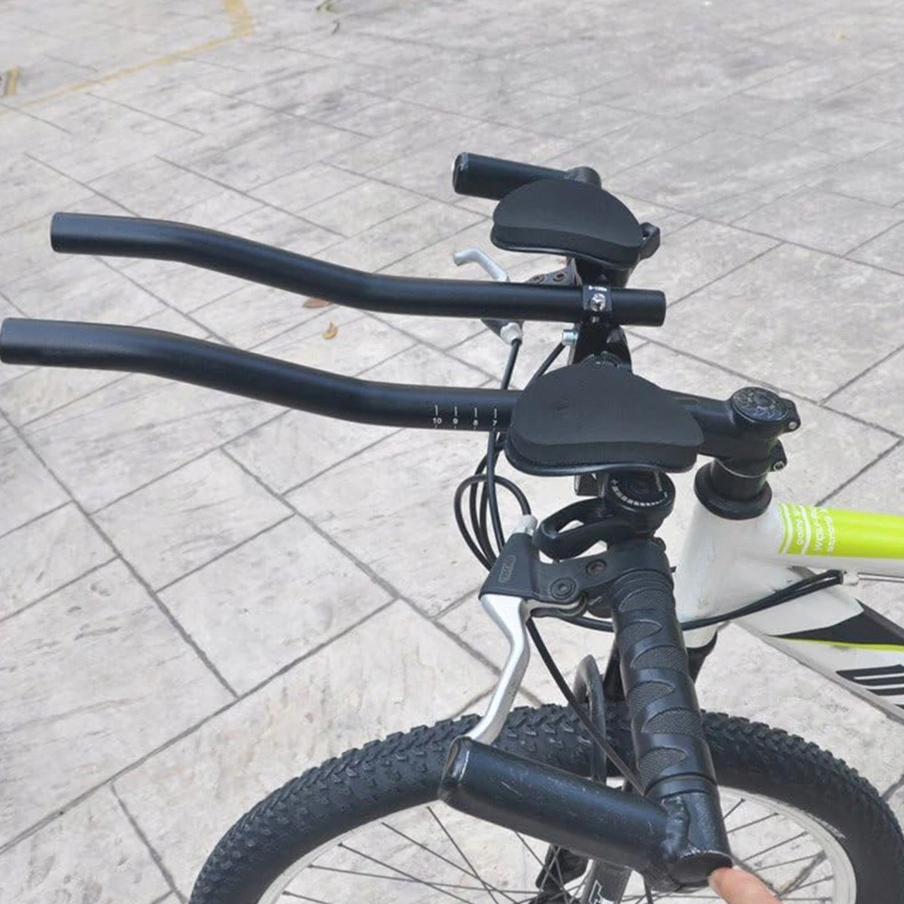 Bez Marki Triatlono vairas, dviračio vairo pailginimas, porankiai
