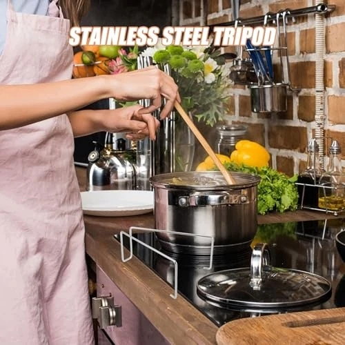 Bez Marki TRIJŲ KOJŲ GARO Įdėklas 304 NERŪDIJAMASIS PLIENAS 9 CM plienui virti