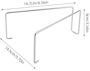 Bez Marki TRIJŲ KOJŲ GARO Įdėklas 304 NERŪDIJAMASIS PLIENAS 9 CM plienui virti
