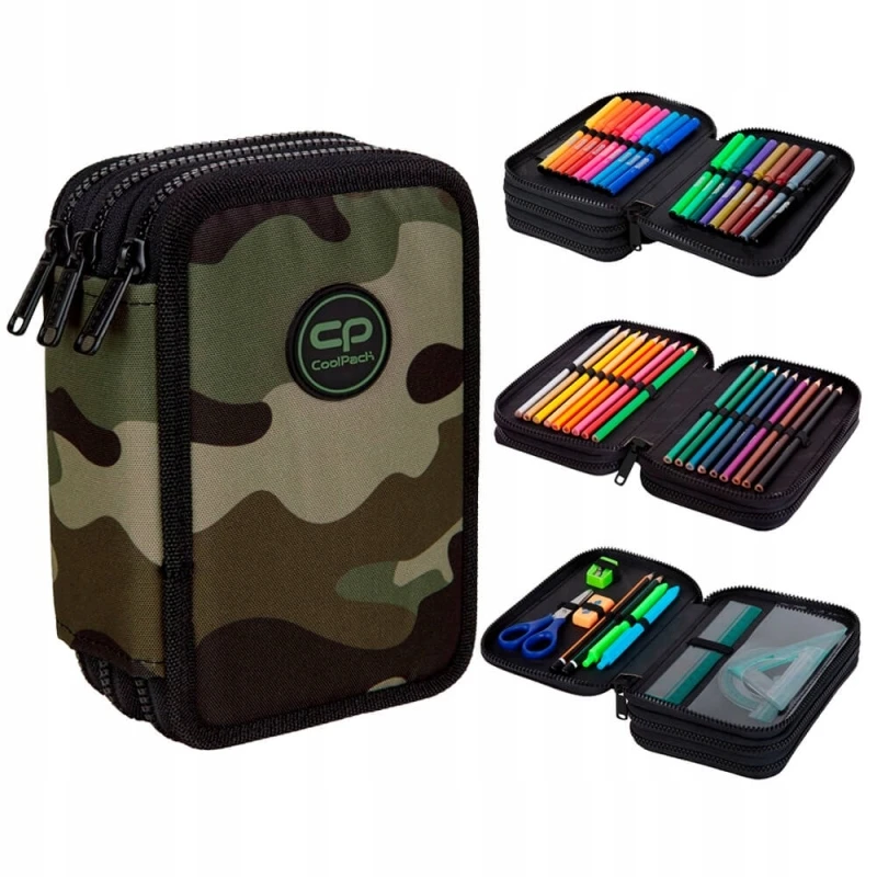 Bez Marki TRIVIMAS MOKYKLINIS KREPŠIS SU CAMO ĮRANGA BERNIUKUI COOLPACK COOL PACK
