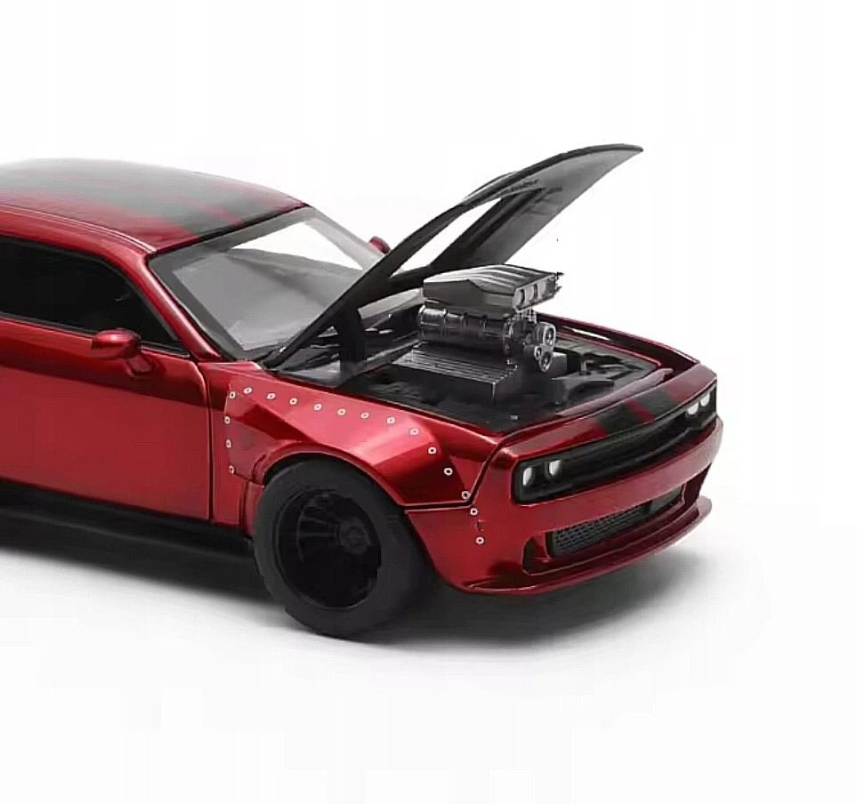 Bez Marki TUNINGO rinkinys Dodge Challenger 1:36 dovana berniukui 8x ratai
