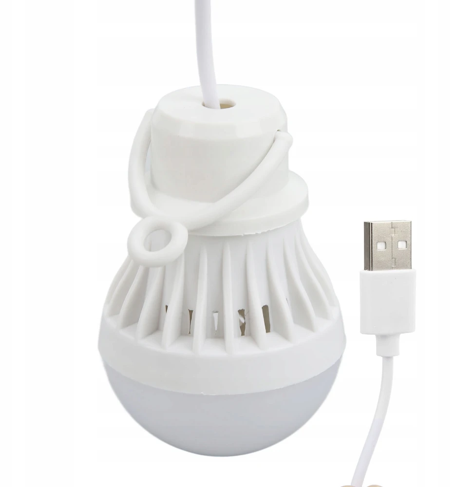 Bez Marki TURISTINĖ LEMPA ENERGIJĄ TAUPANTI LED KEMPINGO LEMPUTĖ USB