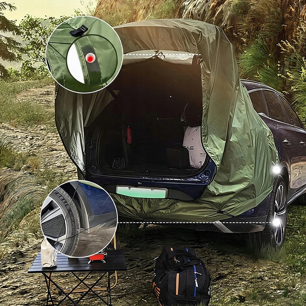 Bez Marki TURISTINIO KEMPINGO PALAPINĖ PAlapinė AUTOMOBILIO bagažinei 120X120CM