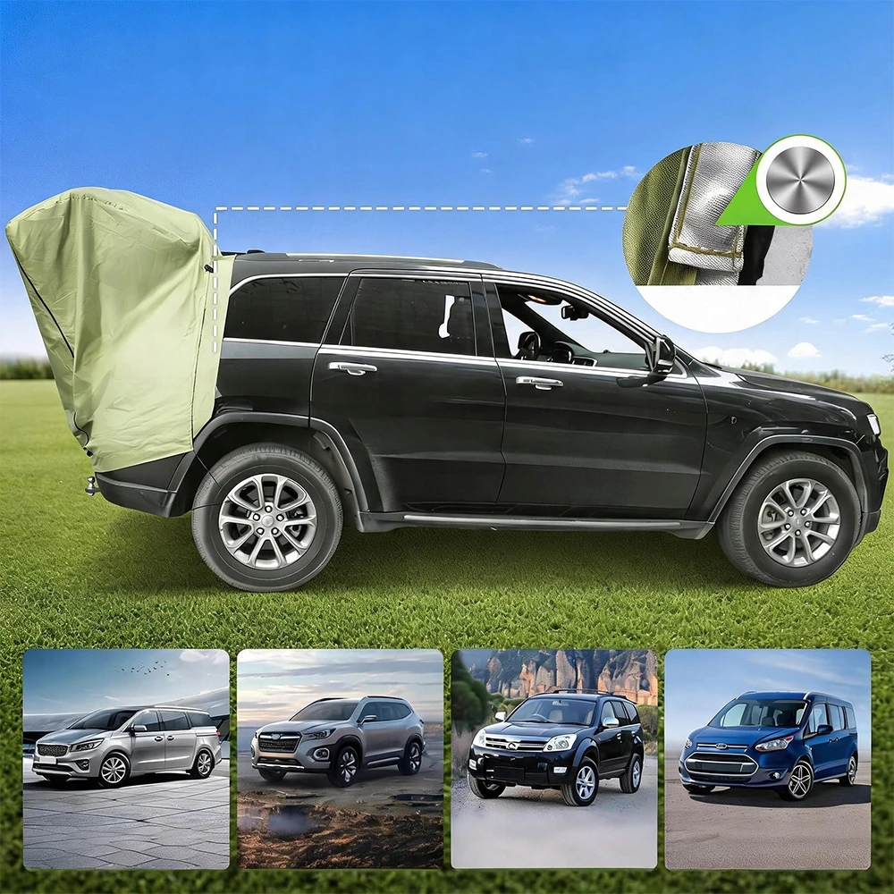 Bez Marki TURISTINIO KEMPINGO PALAPINĖ PAlapinė AUTOMOBILIO bagažinei 120X120CM