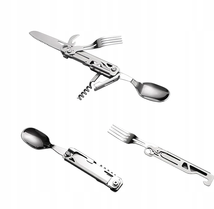 Bez Marki Turistinis rinkinys Multitool, baltas