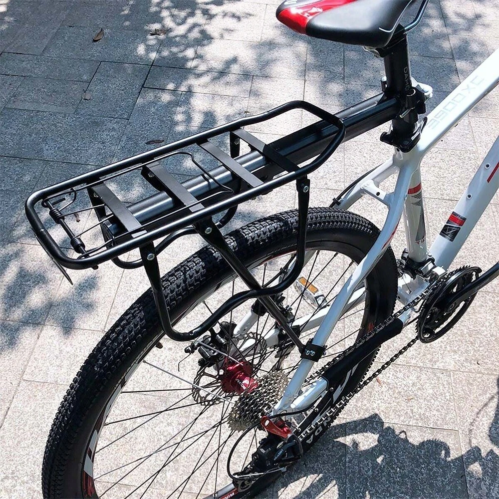 Bez Marki Tvirtas aliuminio dviračio bagažinė, juoda, iki 30 kg