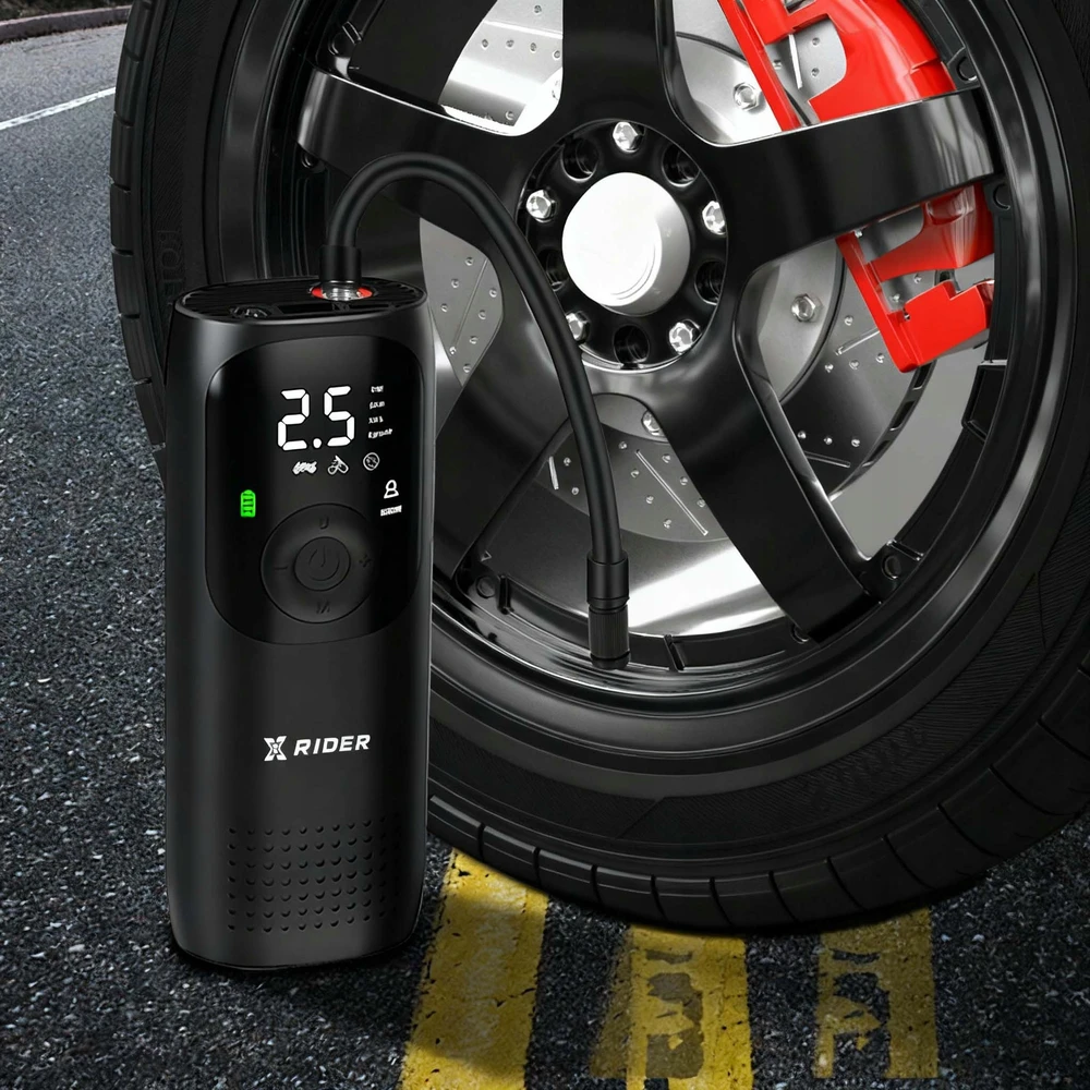 Bez Marki UNIVERSALUS ELEKTRINIS DVIRAČIO SIurblys, skirtas XRIDER MOTOROLERIUI 150 PSI