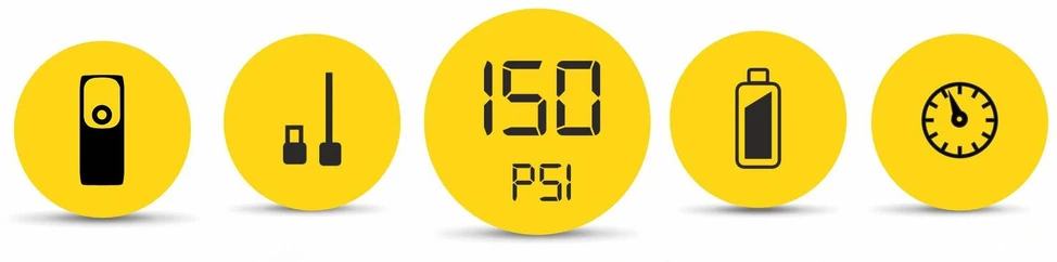Bez Marki UNIVERSALUS ELEKTRINIS DVIRAČIO SIurblys, skirtas XRIDER MOTOROLERIUI 150 PSI