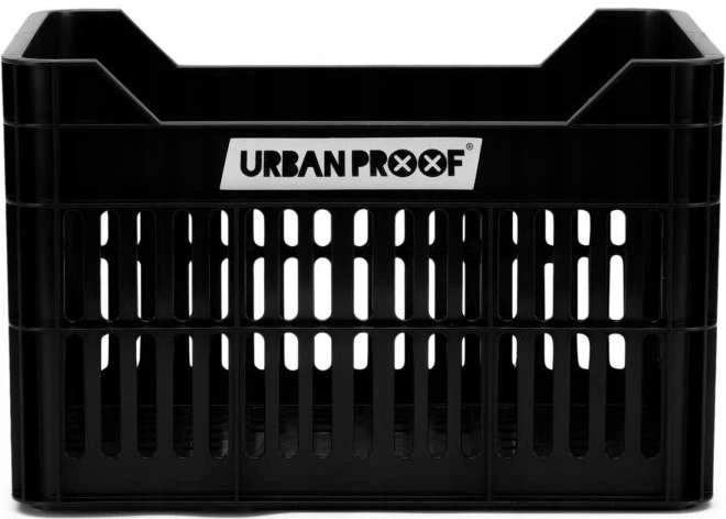 Bez Marki Urban Proof Dviratinė dėžė Junior 15 litrų Iš perdirbto plastiko Juoda