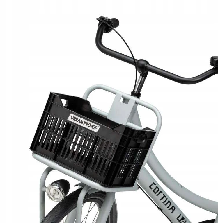 Bez Marki Urban Proof Dviratinė dėžė Junior 15 litrų Iš perdirbto plastiko Juoda