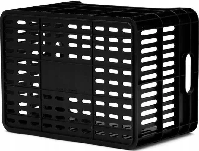 Bez Marki Urban Proof Dviratinė dėžė Junior 15 litrų Iš perdirbto plastiko Juoda