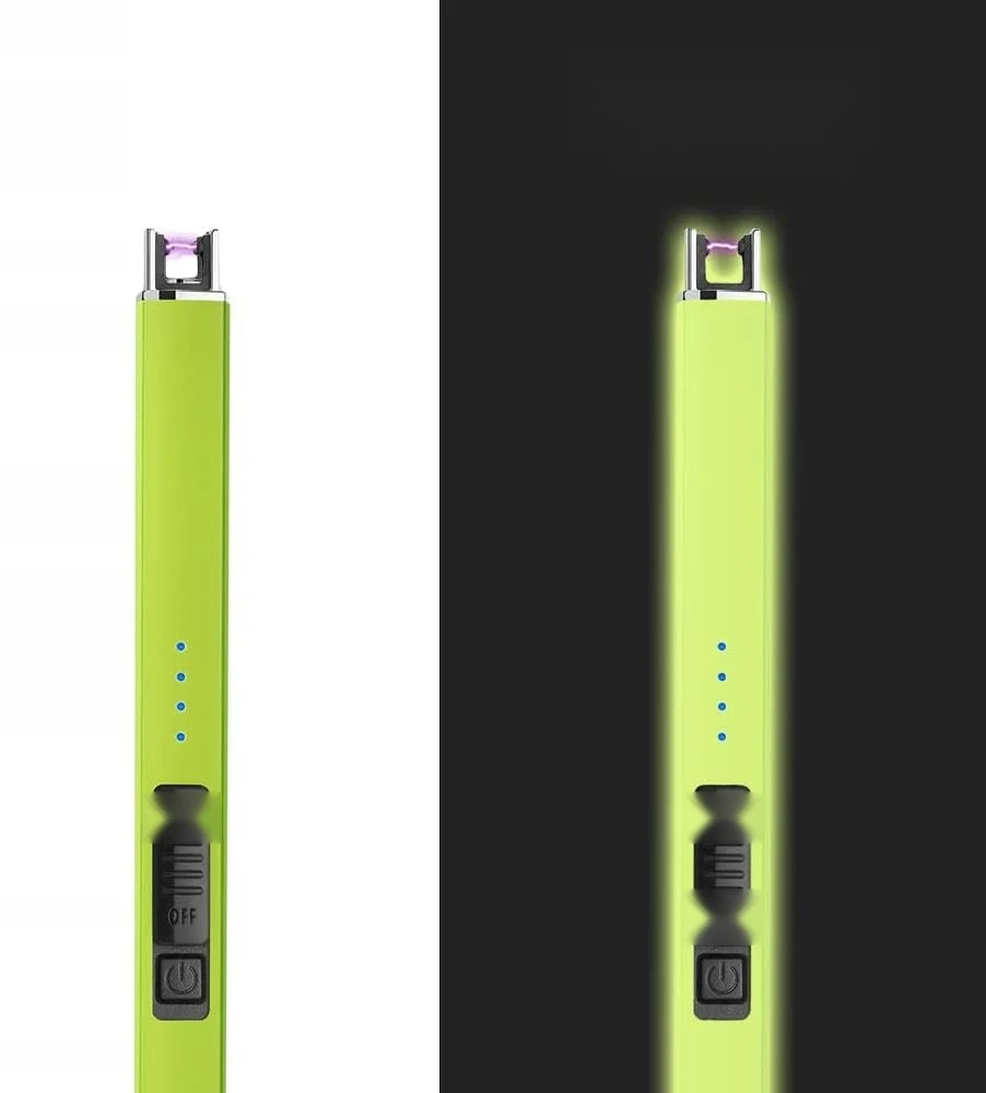 Bez Marki USB LANKAS ELEKTRINIS žiebtuvėlis, BE liepsnos, ATSPIRANT VĖJO, GELTONAS