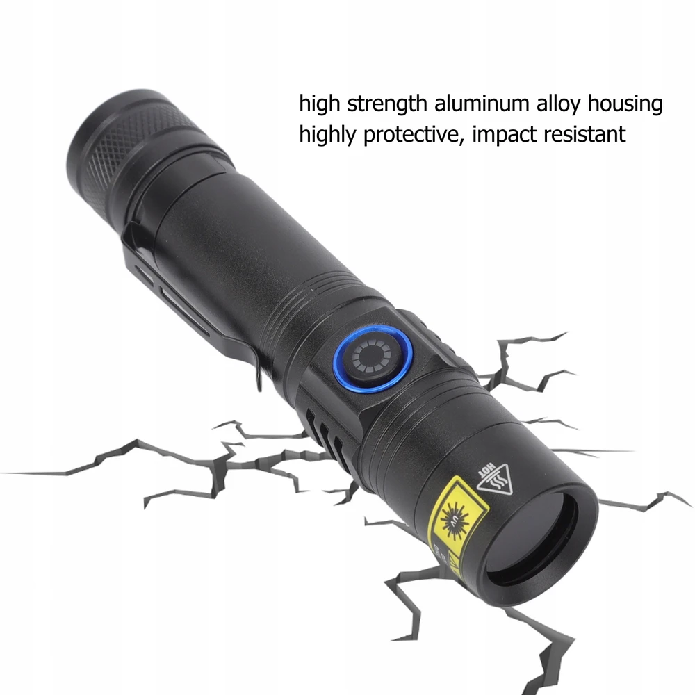 Bez Marki UV LED TORCH ULTRAVIOLETINĖ GINTARINĖ LAMP 365nm
