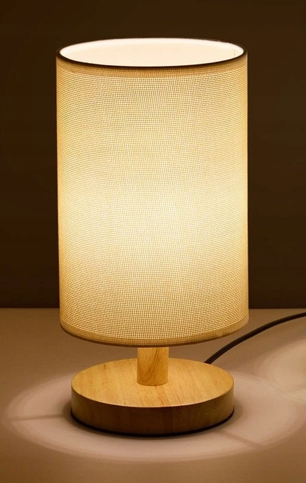 Bez Marki !!!UWAGA!!! produkt su wadą Ekolampka nocna, stołowa, żarówka E27 w zestawie