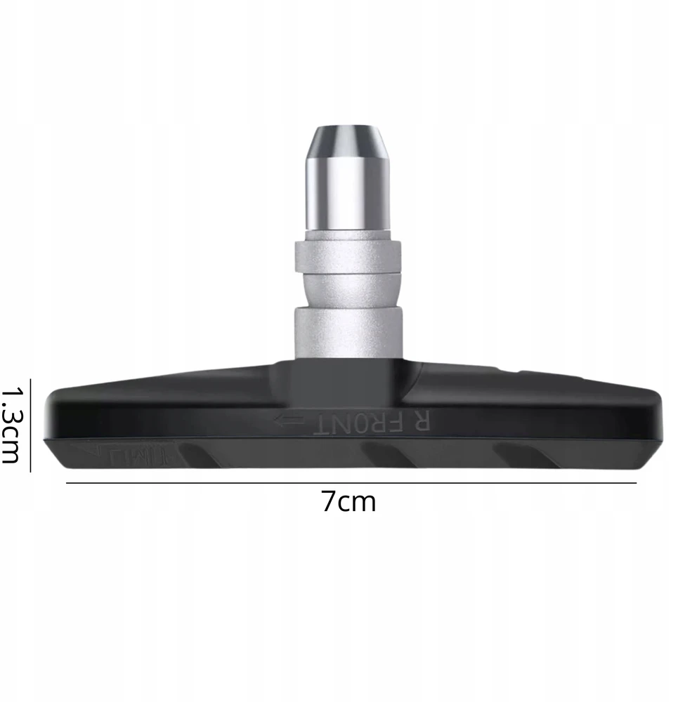 Bez Marki "V-Brake" Guminės Dviračio Stabdžių Trinkelės 2 Vnt., 70 Mm Juodos Spalvos