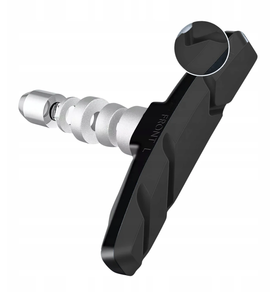 Bez Marki "V-Brake" Guminės Dviračio Stabdžių Trinkelės 2 Vnt., 70 Mm Juodos Spalvos