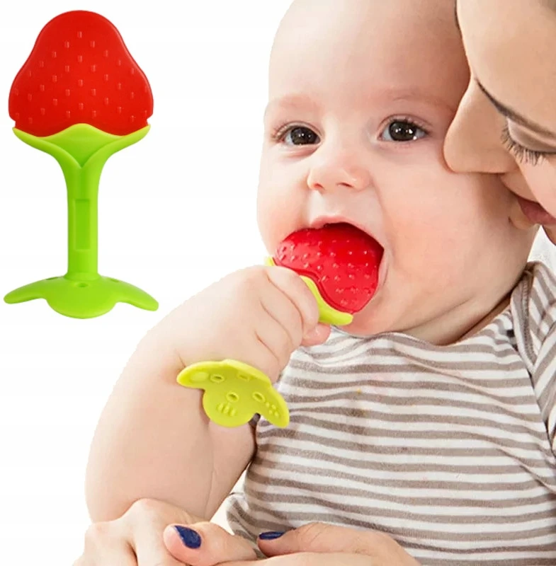 Bez Marki VAIKAMS MASAŽUOJAMAS DANTŲ ŠEPETĖLIS DANTŲ ŠEITĖMS