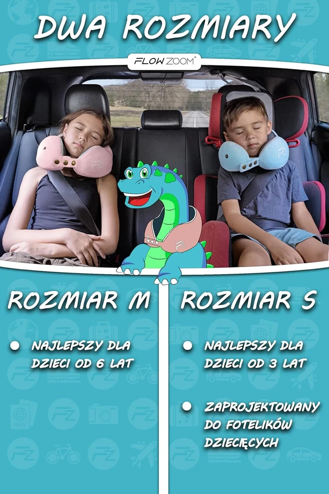 Bez Marki Vaikiška kelioninė pagalvėlė iš "memory" putų, rožinė, S dydis
