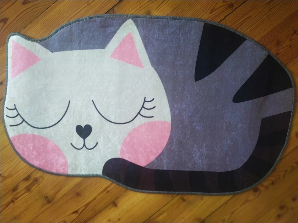 Bez Marki Vaikiškas kilimas Cat 60x100 cm