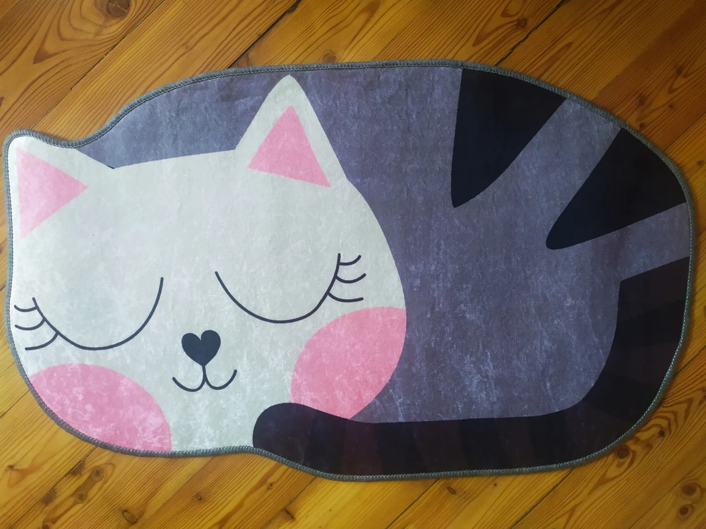 Bez Marki Vaikiškas kilimas Cat 60x100 cm