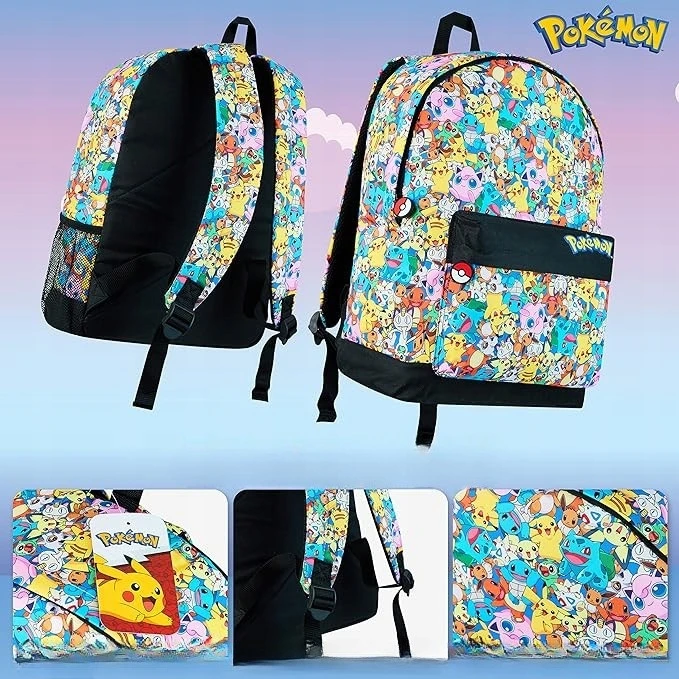 Bez Marki Vaikiškas "pokemon" kuprinė berniukams ir mergaitėms