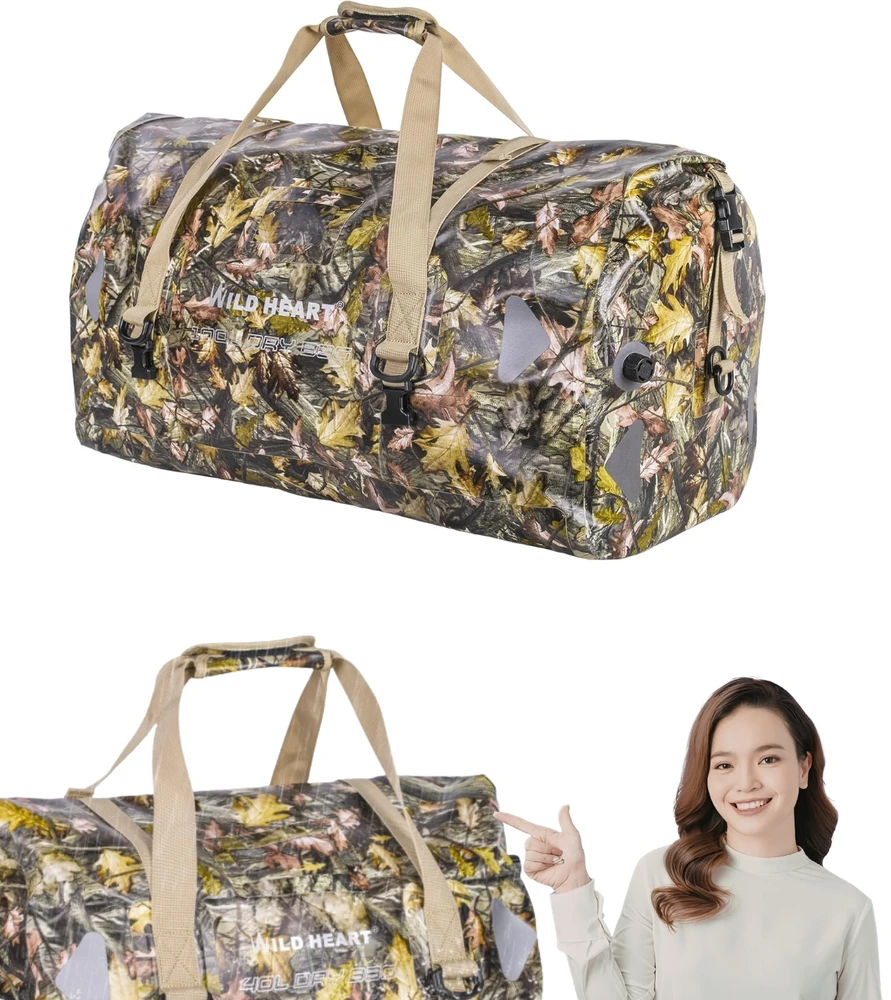 Bez Marki Vandeniui atspari kelioninė tašė Wild Heart 100l Pvc500d