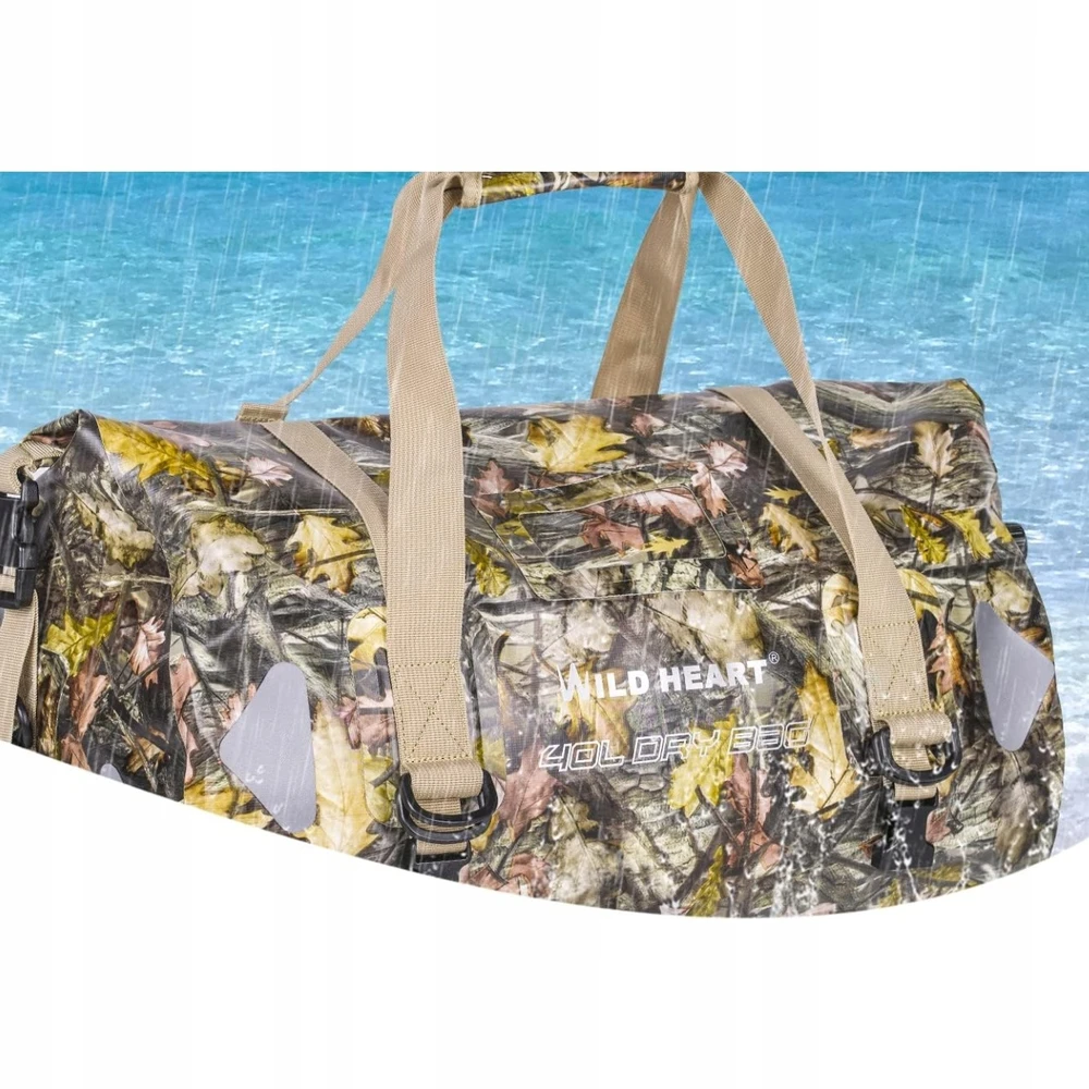 Bez Marki Vandeniui atspari kelioninė tašė Wild Heart 100l Pvc500d