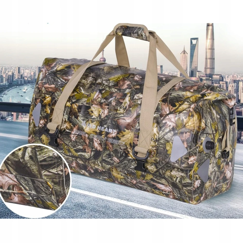 Bez Marki Vandeniui atspari kelioninė tašė Wild Heart 100l Pvc500d