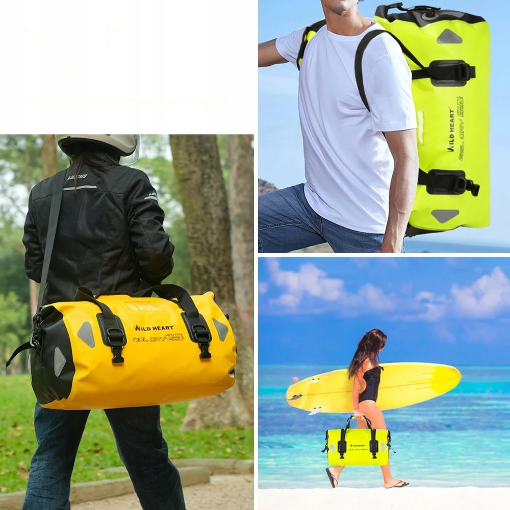 Bez Marki Vandeniui atspari kelioninė tašė Wild Heart 100l Pvc500d