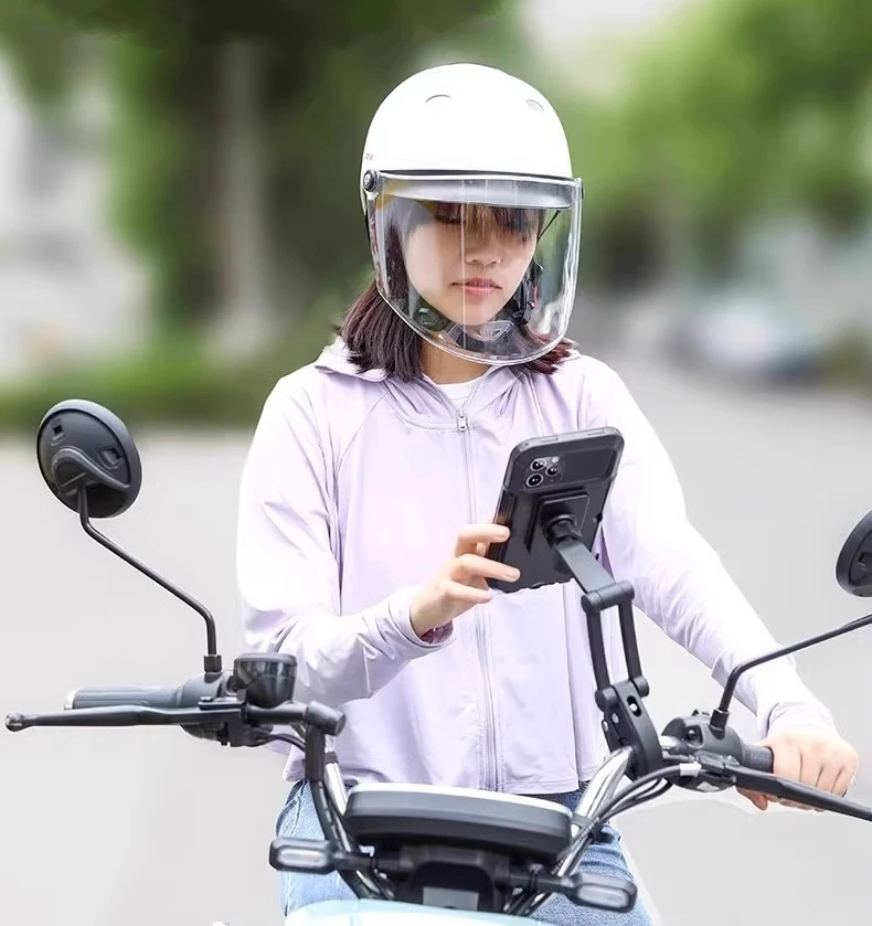 Bez Marki Vandeniui atsparus magnetinis telefono laikiklis dviračiui/motociklui